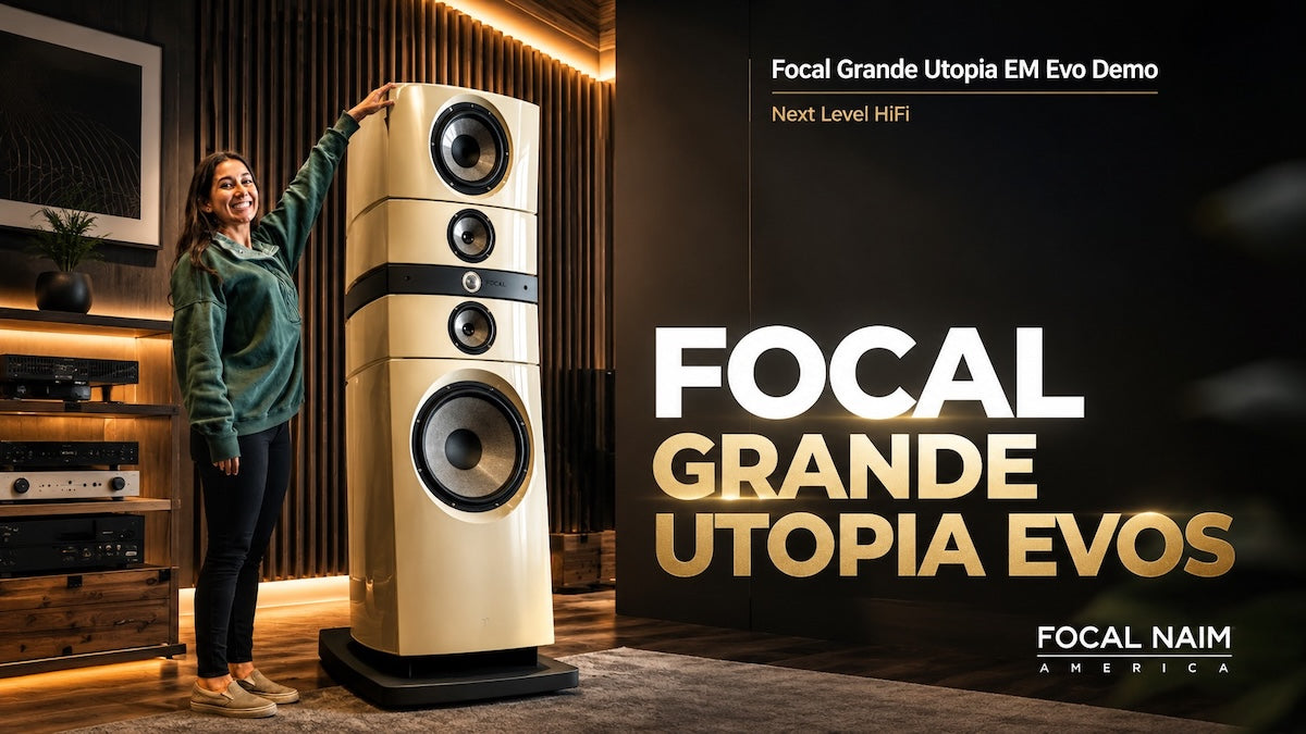 Focal Grande Utopia EM Evo Demo $300K Audiophile Speakers High End Sou