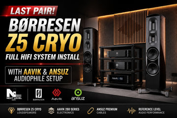 Last Pair of Børresen Z5 Cryo Full HiFi System Install With Aavik and Ansuz Audiophile Setup