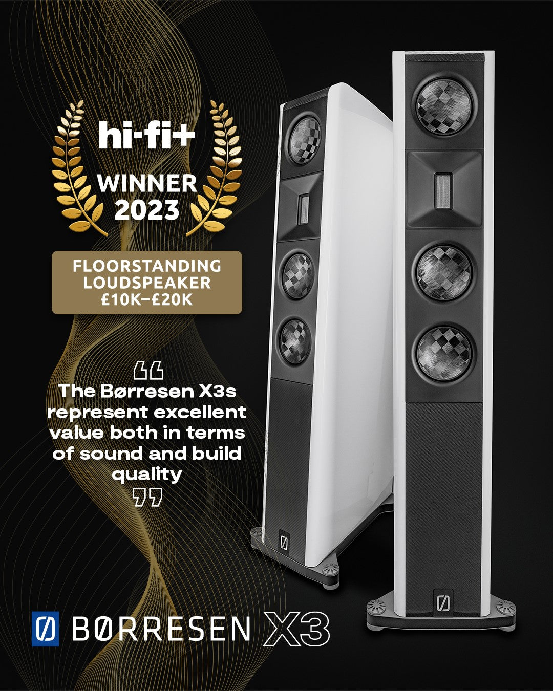 Børresen X3 Loudspeakers 