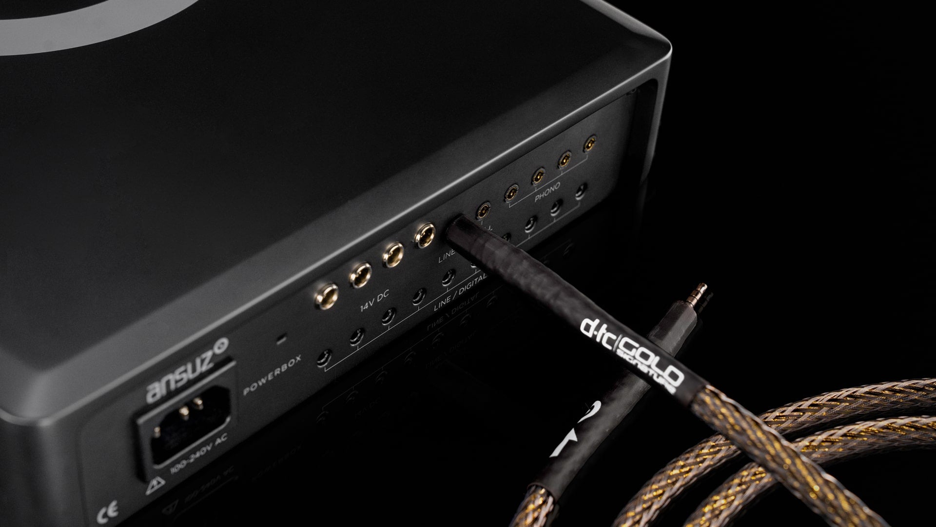 Ansuz TC Linkz D-TC Gold Signature – Audiophile Upgrade Cable